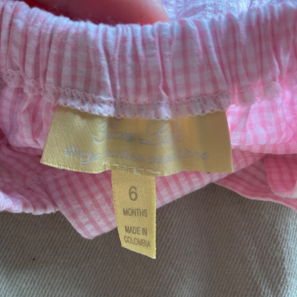 Adorable pink gingham romper - Picture 4 of 6